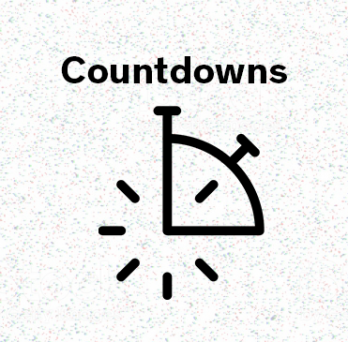 Icon representing countdown posts 